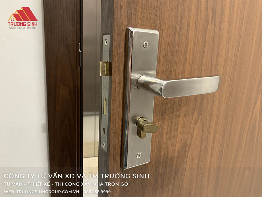 Khóa tay gạt cửa Composite inox